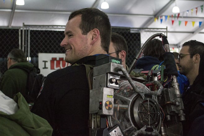 movie props at Maker Faire New York