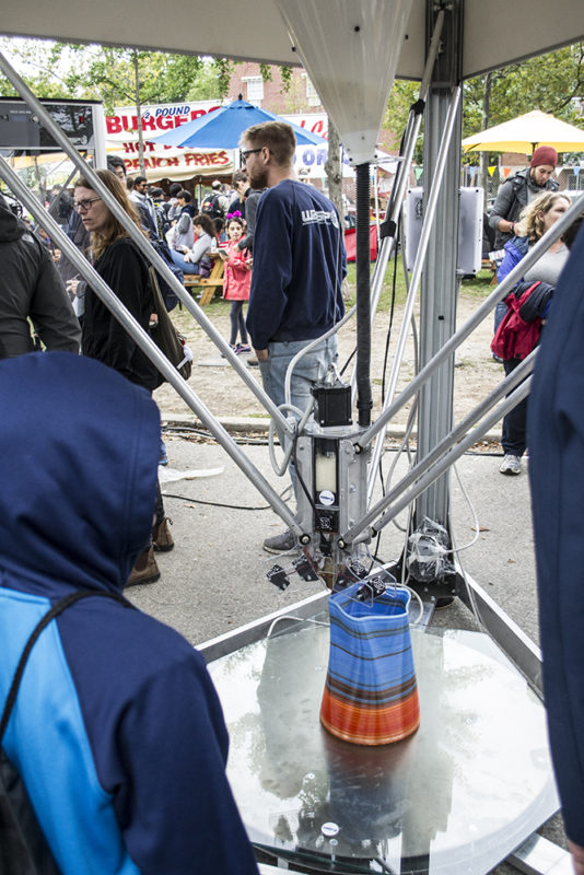 3d printer at Maker Faire New York