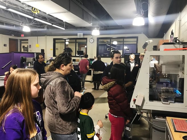 Tormach employees at STEM days