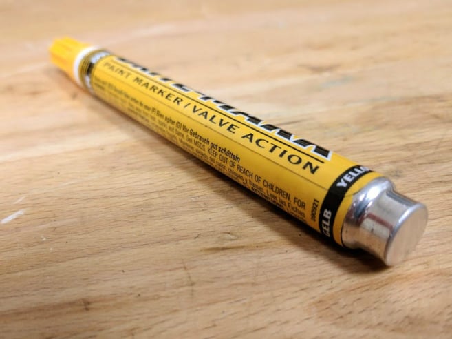 CNC workbench tools paint marker