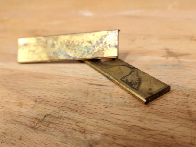 CNC workbench tools brass shims